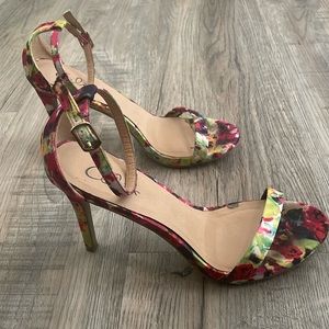 Floral heels
